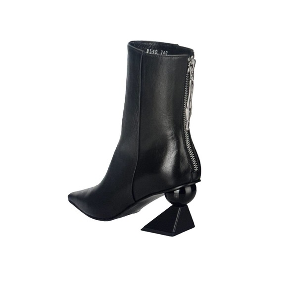 YUUL YIE Amoeba Glam‎ Heel Boots Black Size US 9.5 EUC 41 EXCELLENT - Picture 13 of 13